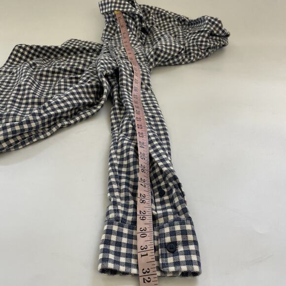 Johnnie-O Collared Shirt Men XL Plaid Surflannel Lightweight Surf Flannel Preppy - Picture 8 of 9